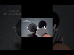 3D 로고 스크린 인쇄 부드러운 접착 금 TPU 배지