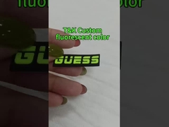 3D 로고 엠보스 부드러운 실리콘 배지