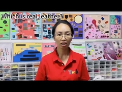 히트 프레스 엠보스 진품 PU 가죽 패치 청바지 카우보이 의류