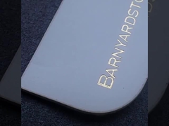 개인화된 가죽 패치 커스텀 엠보스드 청바지 가죽 패치 라벨 의류