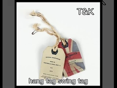 의류 스티커 공급자 사용자 지정 RFID 의류 라벨 헝거 태그 rfid 헝거 태그