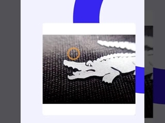 글꼴 및 색상의 사용자 정의 열 전송 의류 라벨 / 실리콘 열 인쇄 태그