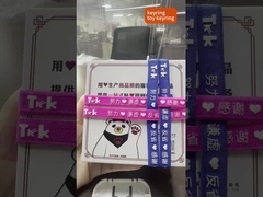 환경 친화적 인 개인화 된 프로모션 선물 3d 키 체인