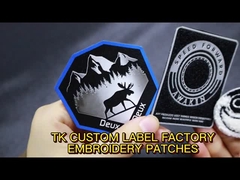 개인화 된 셀프 접착형 브로더리 꽃 패치 바지