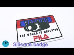 의류에 맞춘 실리콘 라벨