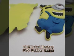 3D 실리콘 열전달 의류 레이블 은빛이 빛나는 색상