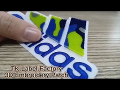 아름다운 타원형 맞춤식 옷 패치 embroidered sew on badges 환경 친화적