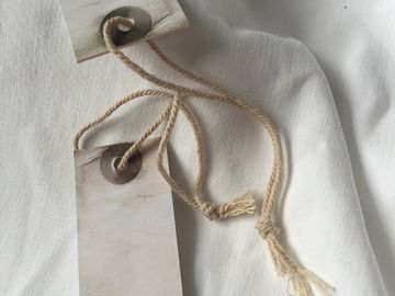 아름다운 디자인 작은 관통되는 걸림새는, Retro/포도 수확 가게 걸림새 꼬리표 표를 붙입니다