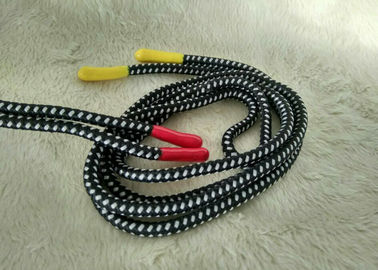 Handmade 빛나는 실리콘 결말 3mm 폴리에스테 끈을 가진 고무 지퍼 끌어당기는 사람