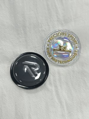 맞춤형 홀로그램 레인보우 TPU OEM 가드먼트 심포니 TPU 배지