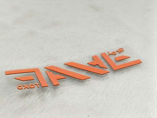 OEM 두꺼운 실리콘 3D 의류 열 전달 라벨