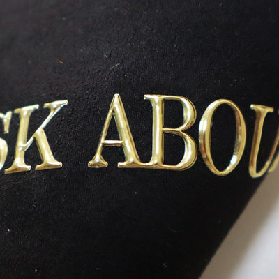 글러스 그립 블랙 TPU 열 전달 태그 (0.2mm, 옷 융합)