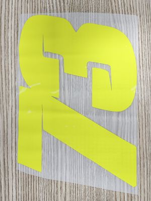 맞춤형 패션 라벨 DTF 스티커 필름 PET 다림질 전사 티셔츠용