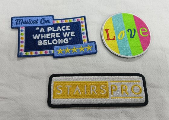 의류 embroidery badge 패션 디자인 의류 내구성 색상 직물 의류 패치