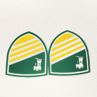 John Deere Style Silicone Patches - Agricultural Logo Badges for Workwear | Wholesale & Custom