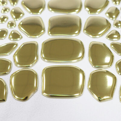 공장 사용자 지정 금속 TPU 열 전송 라벨 - 고급 의류 및 패션 의류에 대한 불규칙한 모양의 상징