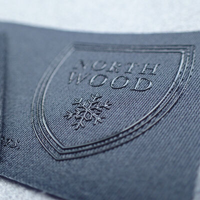 실리콘 열 전달 라벨 - 탄력성 세척 가능한 의류 액세서리 사용자 지정 로고 쉴드 배지