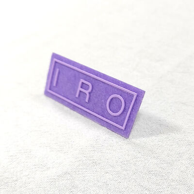 실리콘 인쇄 라벨 - 의류 장식용 사용자 지정 로고 실리콘 패치