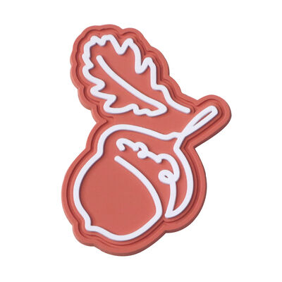 Eco-Friendly Silicone Rubber Patch Washable Custom Shape Label for Sportswear