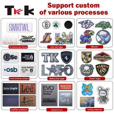 직물 (타타미) 실리콘 열 전달 패치 - 현대 의류를 위한 미니멀리즘 디자인, 평평하고 부드러운