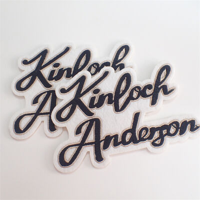 Iron on Embroidery Patch for Clothing Custom Embroidered Patch for Hat and Clothes Label Custom Patches Letter