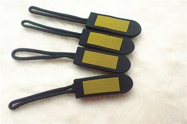 유독한 PVC 부대를 위한 공상 환경 실리콘고무 지퍼 끌어당기는 사람 비