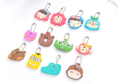 SGS에 의하여 개인화되는 선전용 선물/다 - 돋을새김된 또는 Debossed 착색하는 실리콘 PVC Keychain
