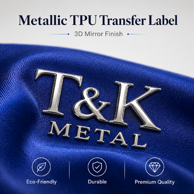 맞춤형 TPU 열 전송 로고 3D Tpu 레이블 전송 부드러운 Tpu 로고 의류