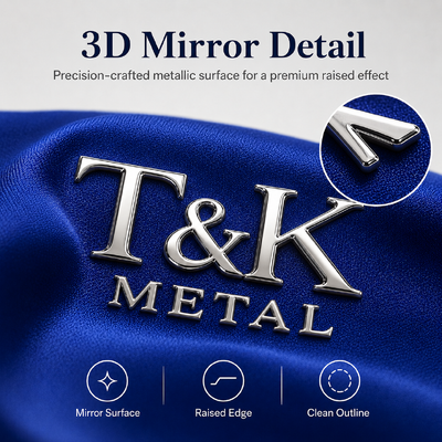 3D 고주파 TPU 배지 부드러운 TPU 열전사 맞춤 로고 의류용 내구성 및 다양한 색상