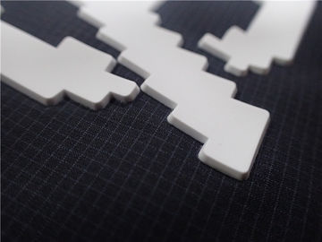 의류 0.6MM 간격을 위한 주문 백색 실리콘 조형 열전달 상표