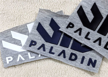 열전달 실리콘 상표, 의복을 위한 돋을새김된 로고 PVC 고무 헝겊 조각