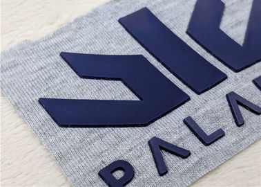 열전달 실리콘 상표, 의복을 위한 돋을새김된 로고 PVC 고무 헝겊 조각