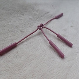 탄력 있는 밧줄에 의하여 착색된 지퍼는 2개의 두꺼운 중간 얇은 Nunchakus에 의하여 돋을새김된 정연한 점을 당깁니다