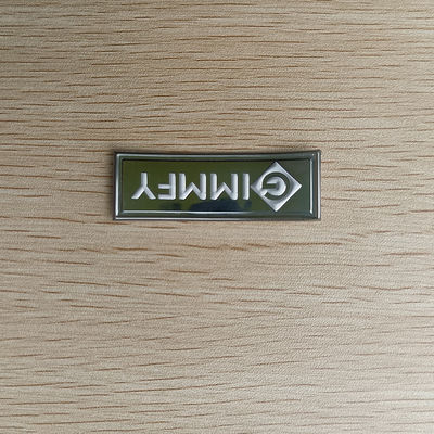고주파 돋을새김된 연약한 TPU 기장은 반투명 무지개 이름 로고를 헝겊 조각합니다