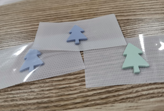 프린팅 기교를 엠보싱 처리하는 3D 몰딩 실리콘 열전달 전사용 라벨