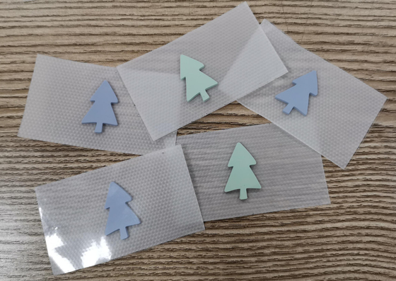 프린팅 기교를 엠보싱 처리하는 3D 몰딩 실리콘 열전달 전사용 라벨