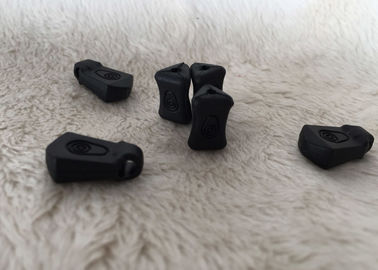 고급 고무 실리콘/PVC 뒤집을 수 있는 금속 장식적인 지퍼는 당깁니다