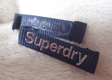 Superdry 3D 재킷을 위한 고주파는 로고 의류 목 상표