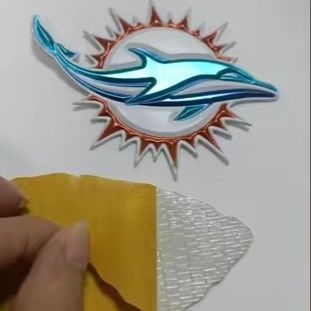맞춤형 3D 열 전송 배지 금 TPU 패치 스포츠 의류 브랜드 태그 맞춤식 의류 장식