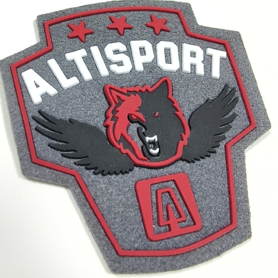 Custom Ironing on 3D Clothing Logo Label Washable Reflective Heat Transfer Sticker Press Screen Printing Badge