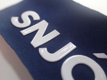 수화물을 위한 주문 로고 실리콘 열전달 의류 상표
